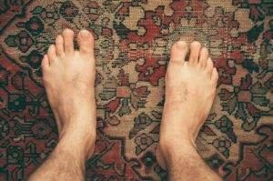 toes feet